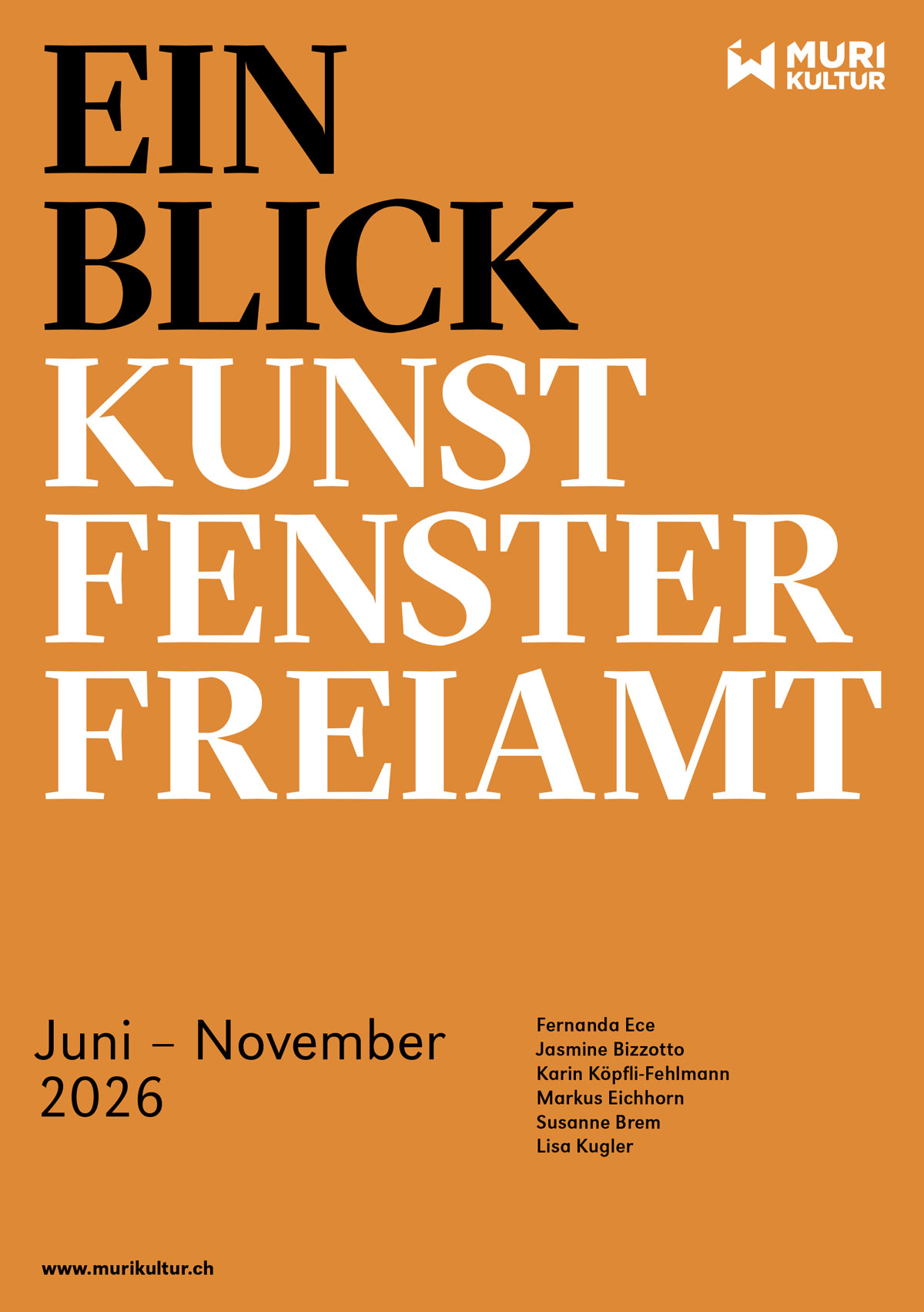 Einblick, Kunstfenster Freiamt, Murikultur