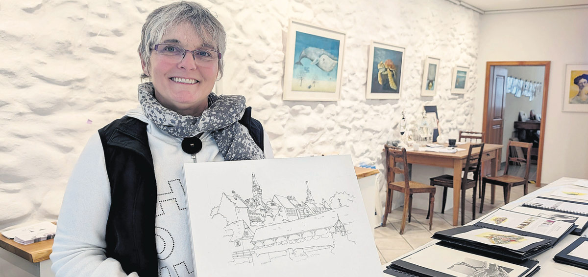 Bremgarter Bezirksanzeiger, Zeitungsartikel, Frontseite, Artikel, Susanne Brem, Bremgarten ART-Akademie