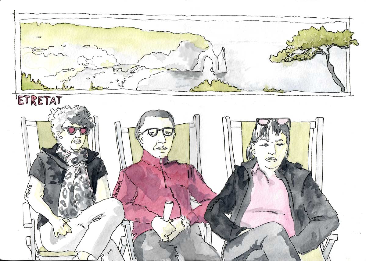 Flussreise mit Baumeler Reisen von Paris nach lehavre, April 2026, Malreise, Kreativreise, Flussreise, lueftnercruises