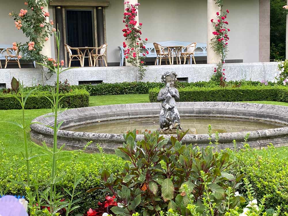Zeichnen und Urban Sketchen im Park der Villa Langmatt, Leitung Susanne Brem