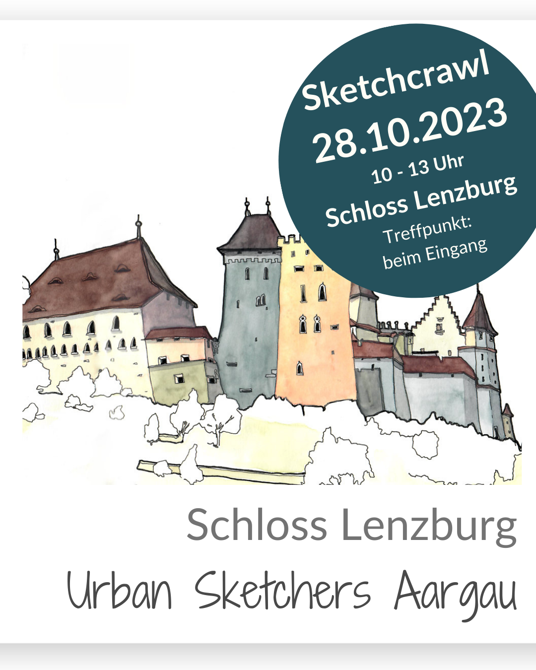 urbansketching, sketch, urbansketchers aargau