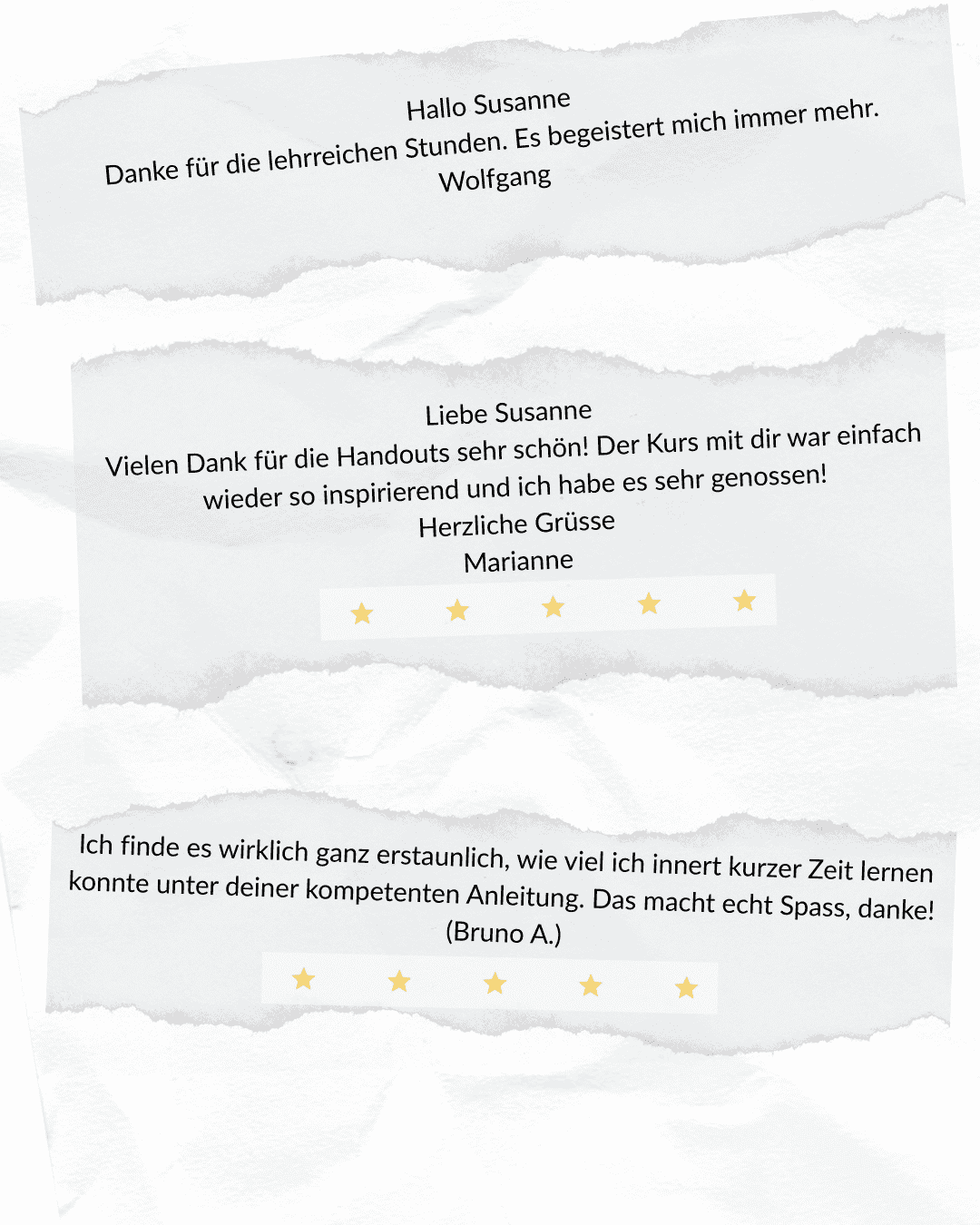 Testimonials, Zeichenkurse, Kurse, VHS, Volkshochschule, Workshops, Zeichnen Grundlagen, ART-Akademie Susanne Brem, Bremgarten