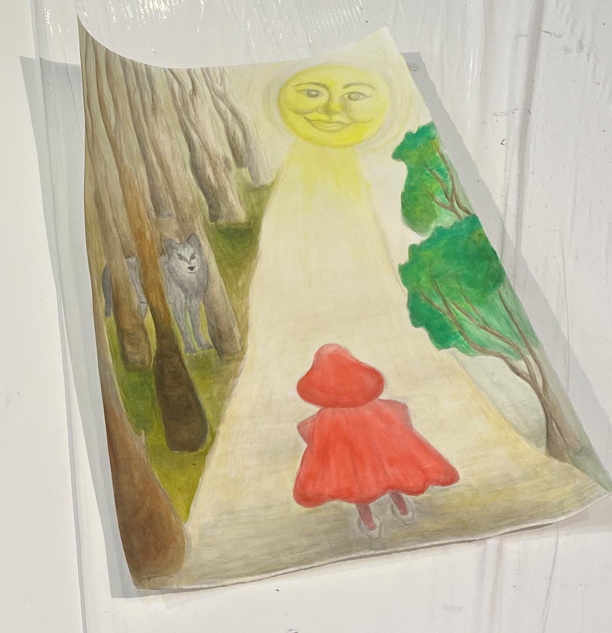 Workshop Illustration in Bremgarten ein ganzes Wochenende am bogen 10 Susanne Brem Atelier