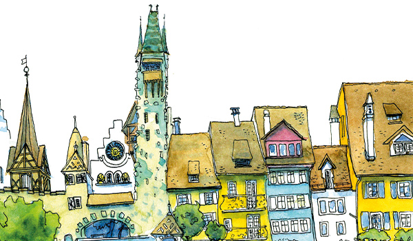 Urban Sketchen in Bremgarten